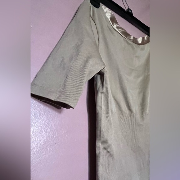 Heavenly Shapewear Pullover Compression Top stretchy short sleeve Size Large - Picture 3 of 6